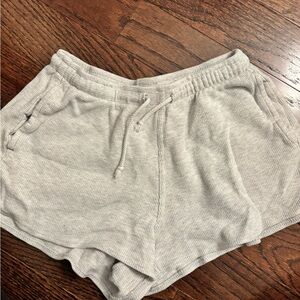 Brandy Melville Sweatshorts in Light Grey